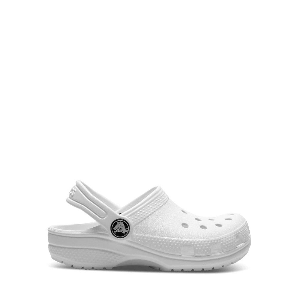 Crocs classic kids’ clogs in white